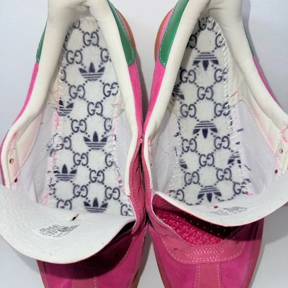ADIDAS GUCCI GAZELLE PINK VELVET - Picture 8 of 13
